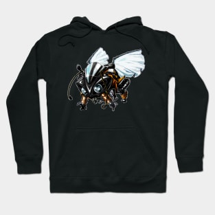 Yamaha R1 Bee Black Hoodie